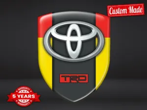 Toyota Car Badges Emblems Durable Max Sports Stylish